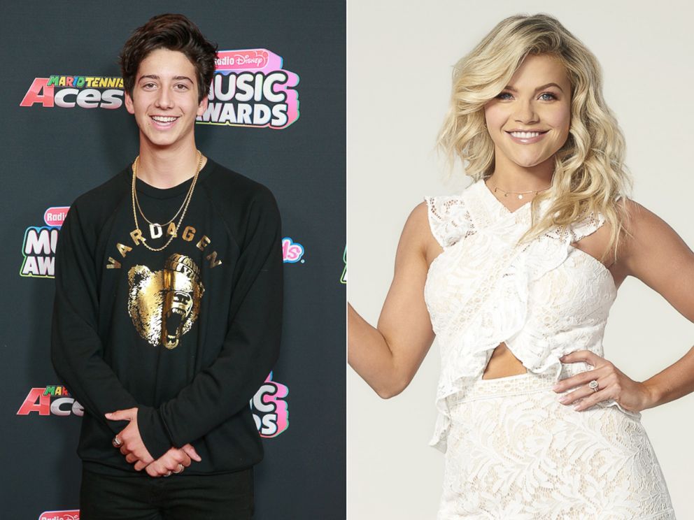 PHOTO: Milo Manheim, left, and Witney Carson will compete on the new season of "Dancing With the Stars."