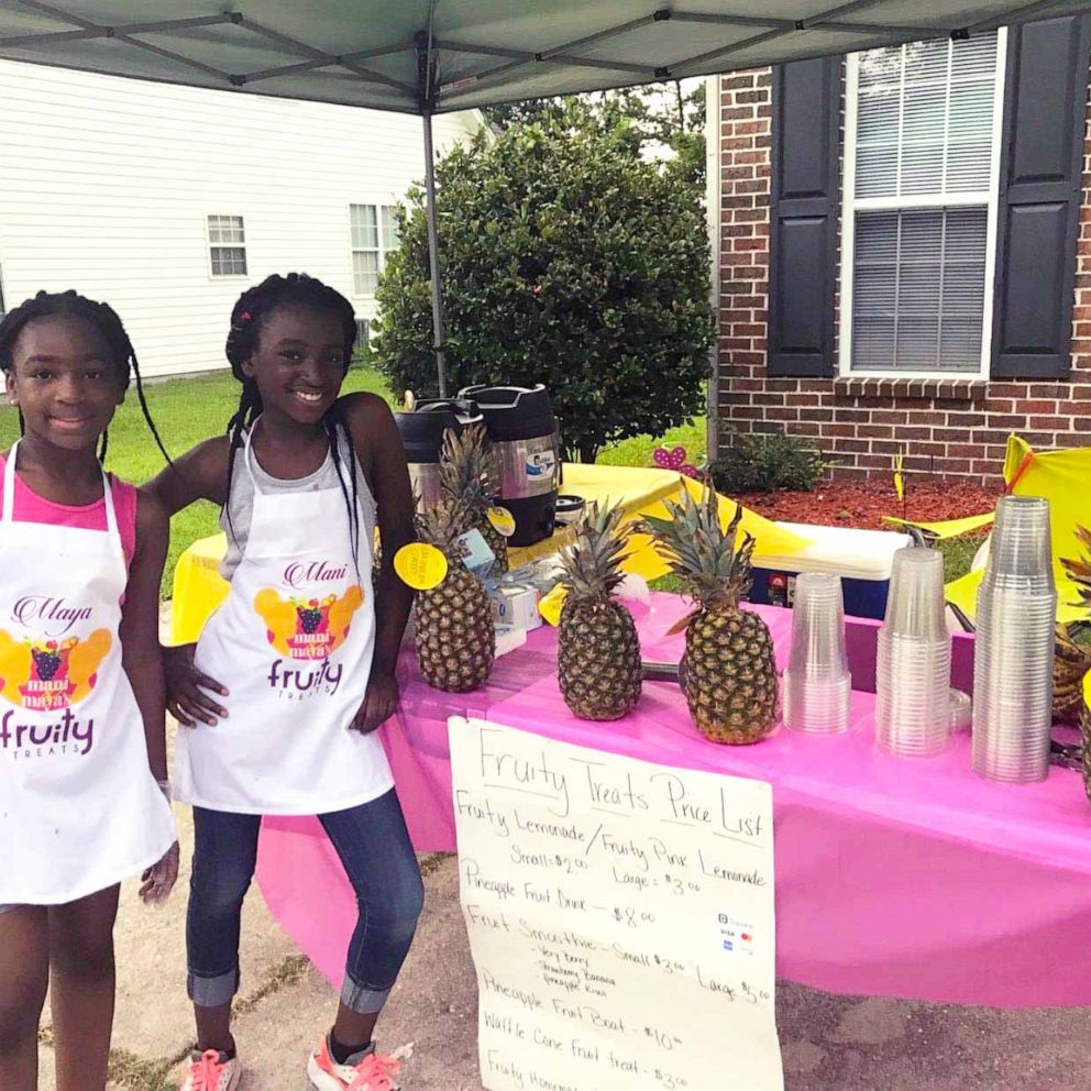 VIDEO: The reason these sisters sell fruit-flavored drinks is as sweet as their ingredients 