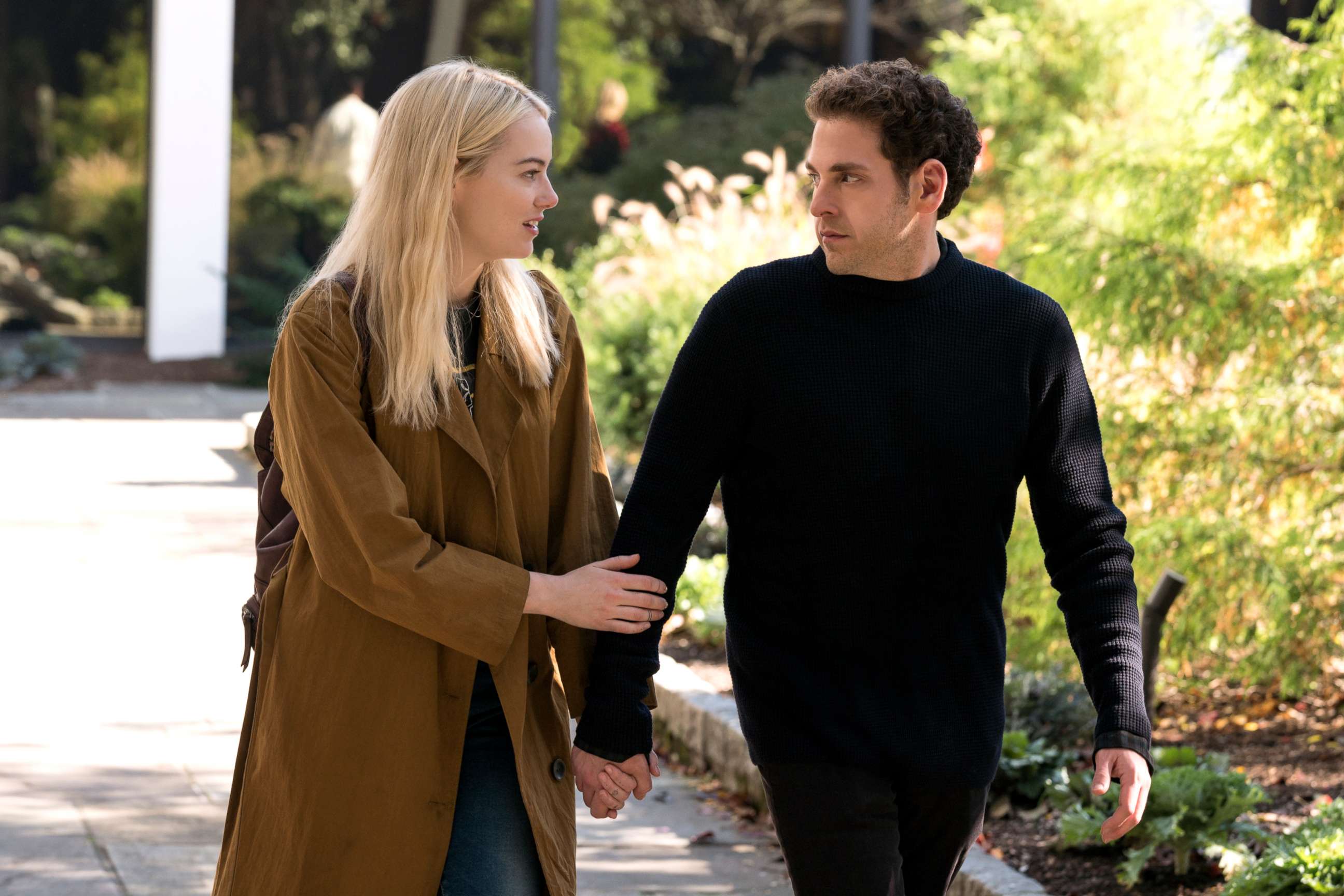 PHOTO: Emma Stone and Jonah Hill in a scene from "Maniac."