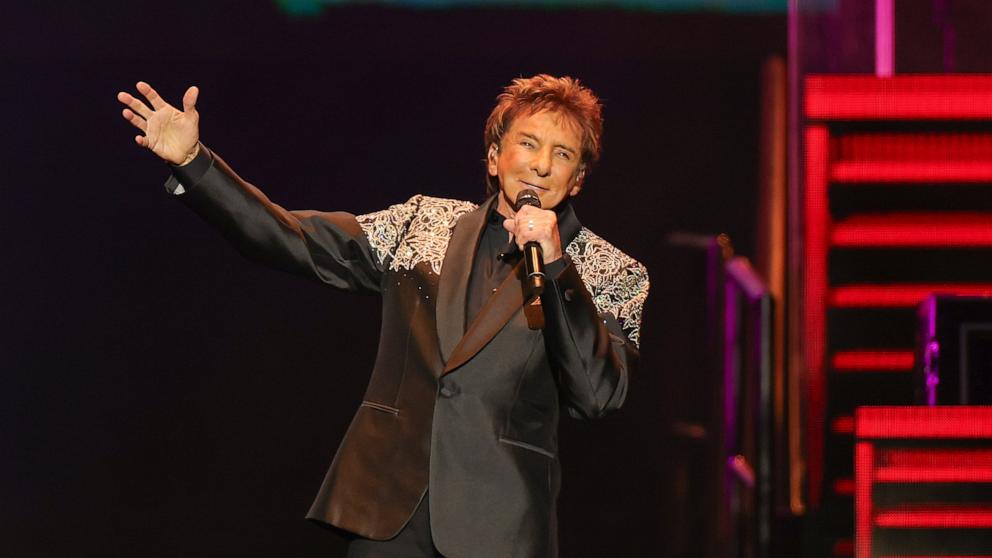 PHOTO: Barry Manilow performs onstage during the "Manilow: The Last Seattle Concert" at Climate Pledge Arena on July 12, 2025 in Seattle, Washington.