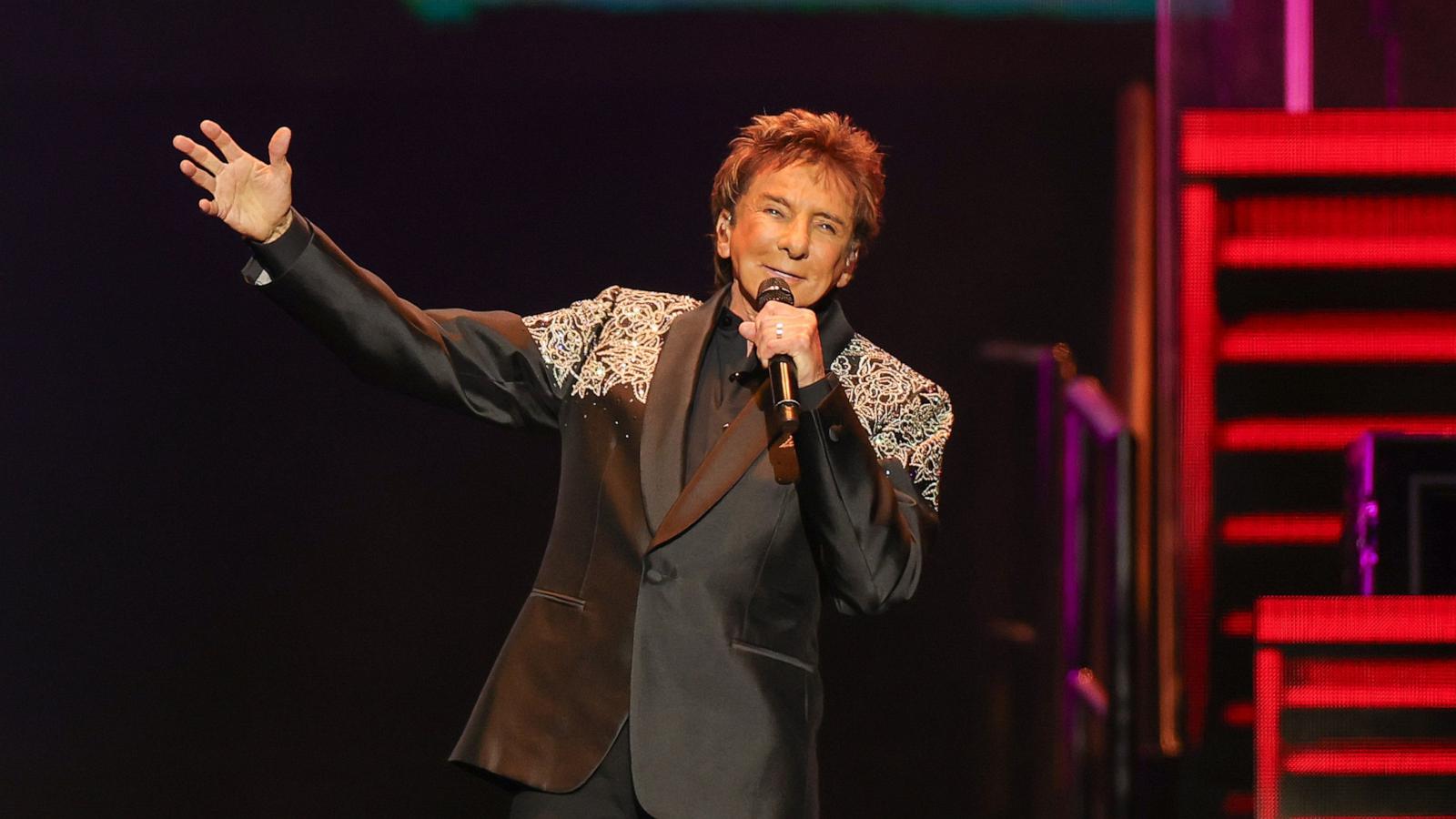 PHOTO: Barry Manilow performs onstage during the "Manilow: The Last Seattle Concert" at Climate Pledge Arena on July 12, 2025 in Seattle, Washington.