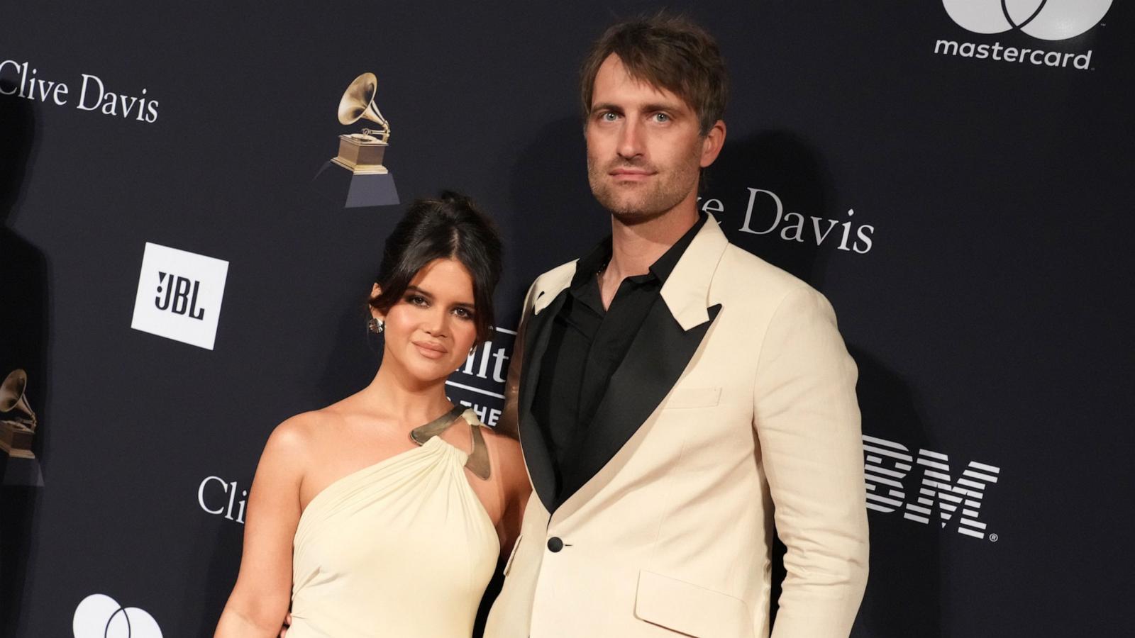 PHOTO: In this Feb. 4, 2023 file photo, Maren Morris and singer Ryan Hurd attend the Pre-GRAMMY Gala & GRAMMY Salute To Industry Icons Honoring Julie Greenwald & Craig Kallman at The Beverly Hilton in Beverly Hills, Calif.