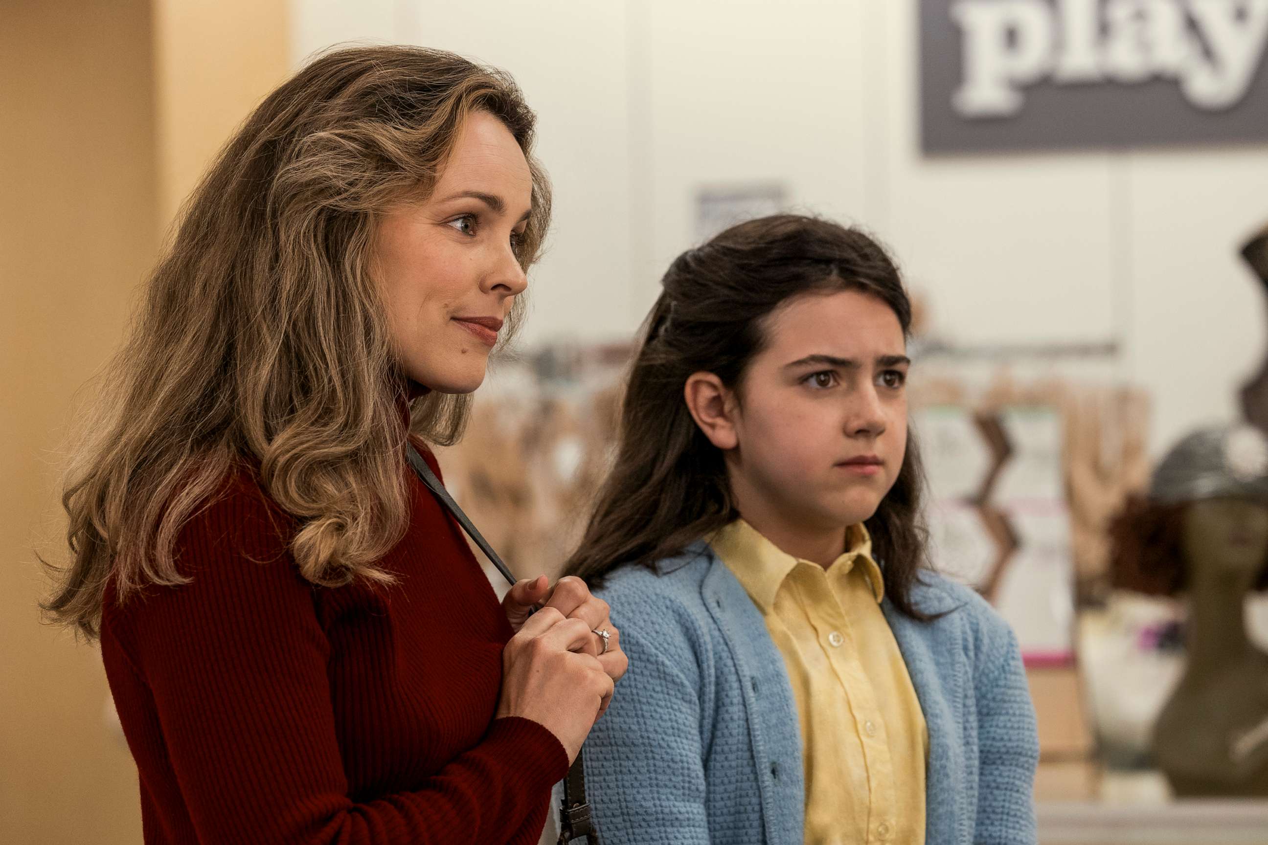 PHOTO: Rachel McAdams as Barbara Dimon and Abby Ryder Fortson as Margaret Simon in "Are You There God? It's Me, Margaret," 2023.