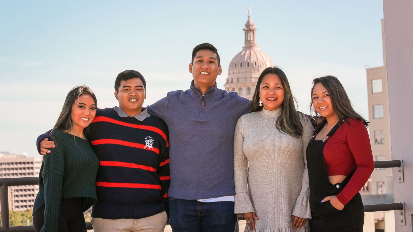 PHOTO: Maria-Theresa Servillon Sigua is pictured with her four children.