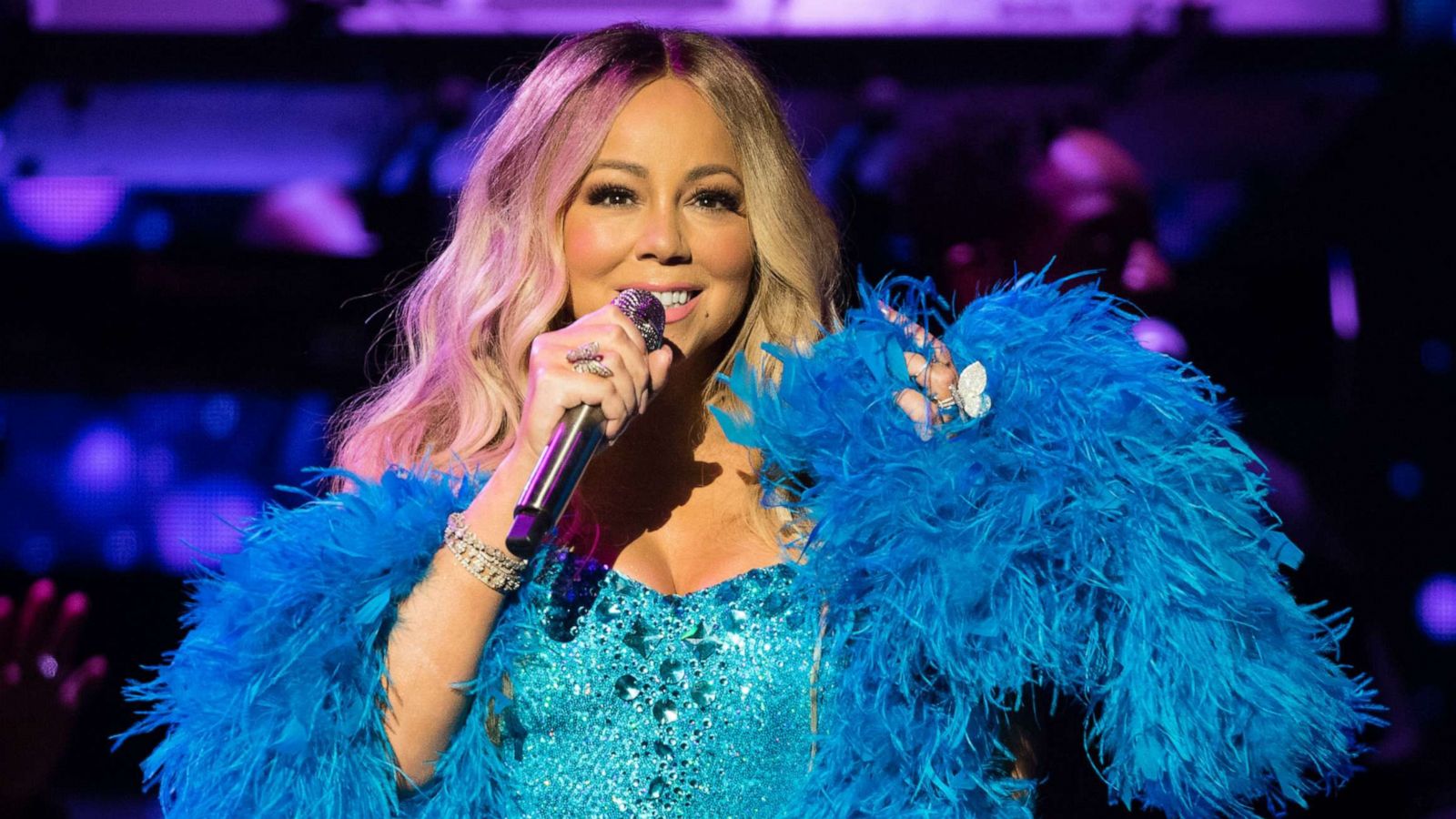 PHOTO: In this May 26, 2019, file photo, Mariah Carey performs at Royal Albert Hall in London.