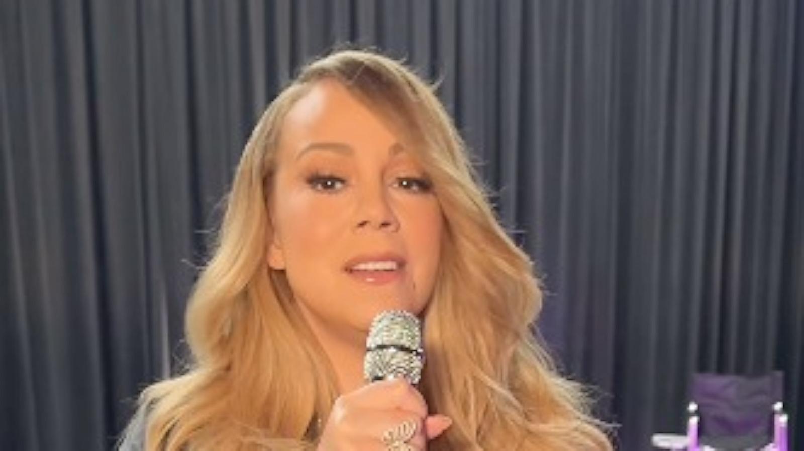 PHOTO: Mariah Carey shared a musical message to fans about returning to work on her Instagram, Sept. 9, 2024.