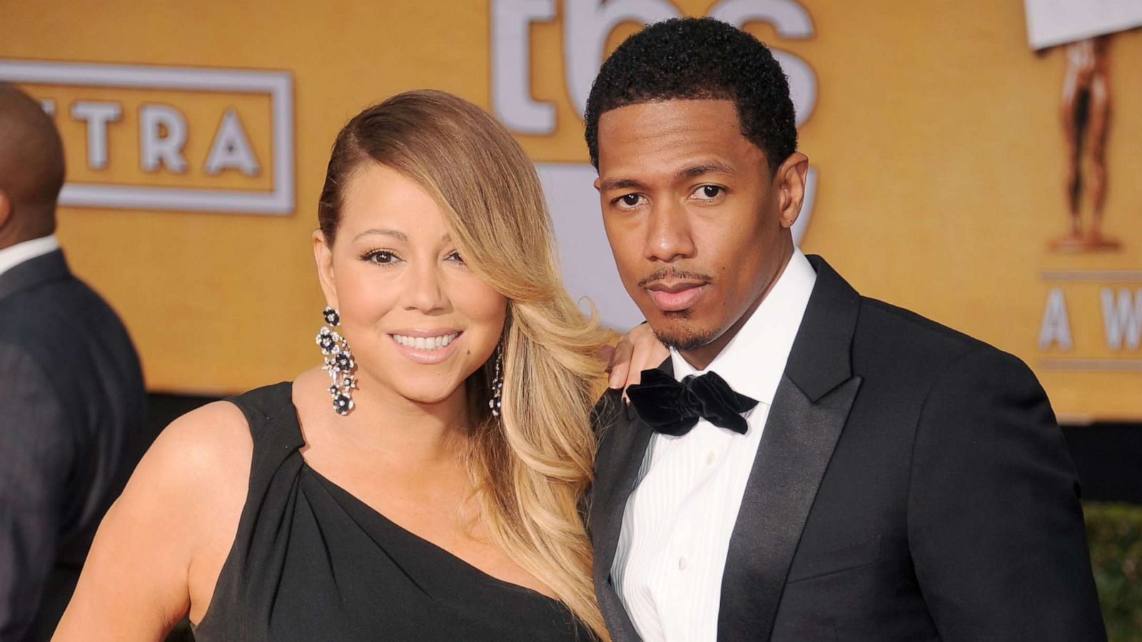 PHOTO: In this Jan. 18, 2014, file photo, Mariah Carey and Nick Cannon arrive at the 20th Annual Screen Actors Guild Awards in Los Angeles.