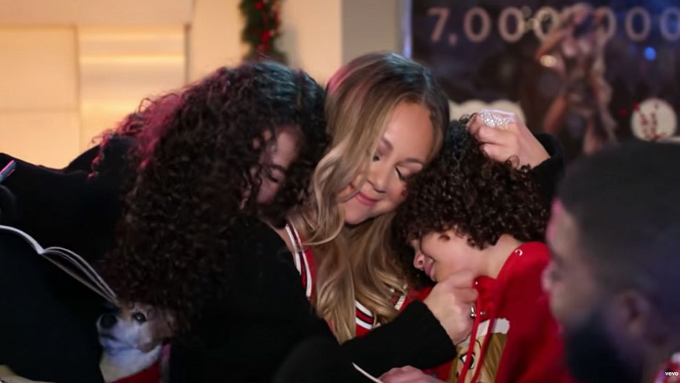 Watch Mariah Carey's new holiday video, 'Fall In Love at Christmas