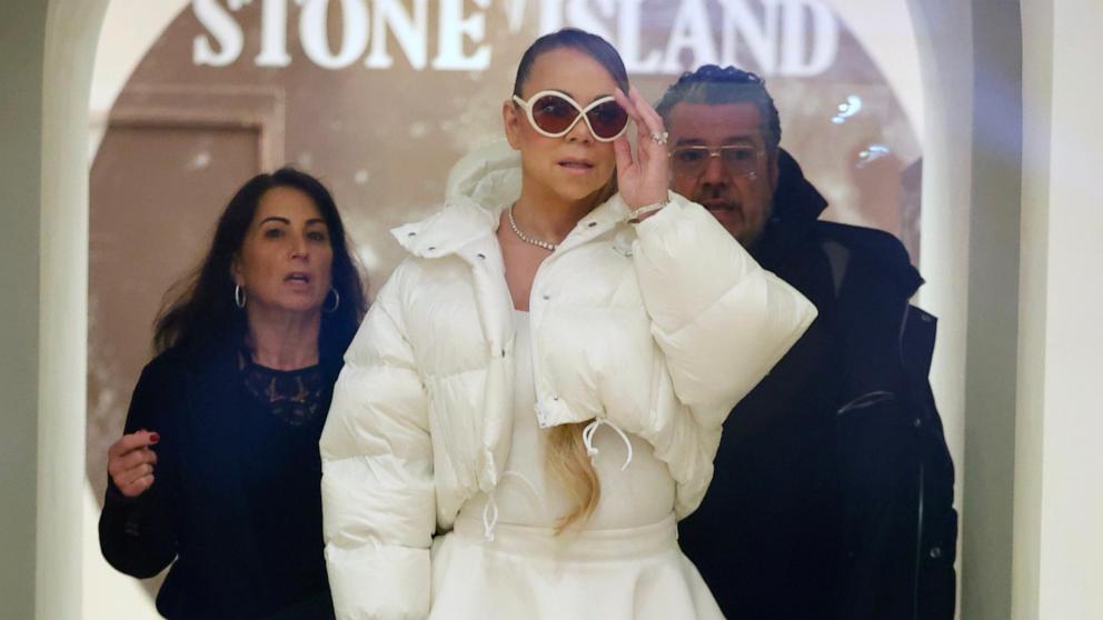 Mariah Carey makes a strong case for rocking winter whites this season ...