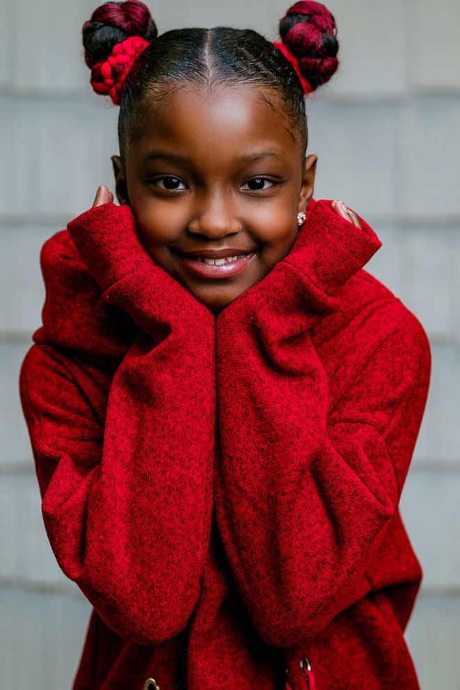 PHOTO: Marian Scott, 8, gains professional photo shoot after being denied school pictures because of the color of her hair.