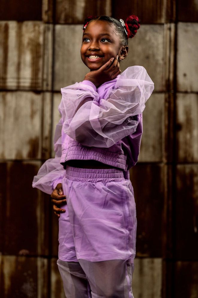 PHOTO: Marian Scott, 8, gains professional photo shoot after being denied school pictures because of the color of her hair.