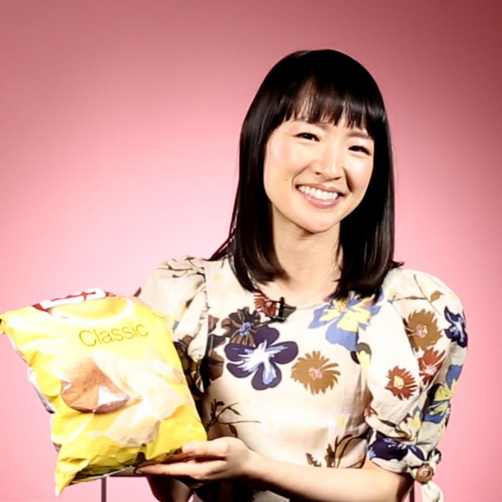 VIDEO: We asked Marie Kondo to fold a bag of potato chips and other random stuff