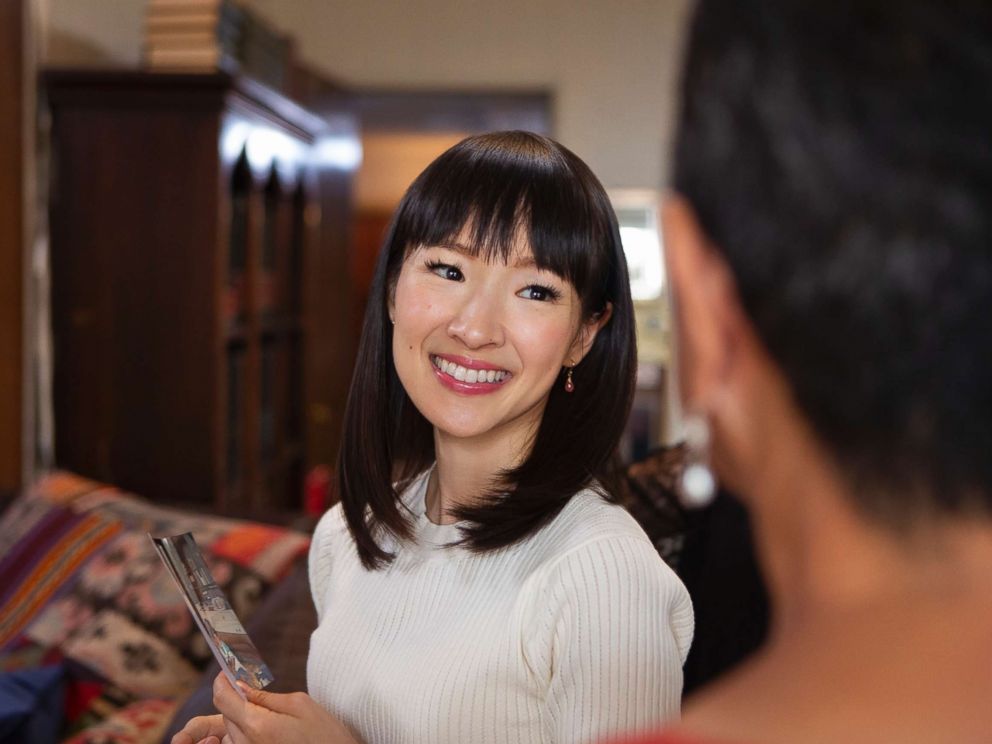 PHOTO: A scene from Tidying Up with Marie Kondo.