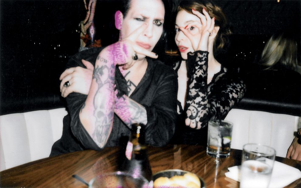 PHOTO: Singer Marilyn Manson is pictured with actress Esme Bianco in an undated photo.