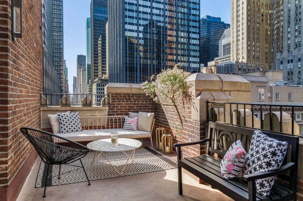 PHOTO: The Norma Jeane Suite at the Lexington Hotel in New York has a private terrace.