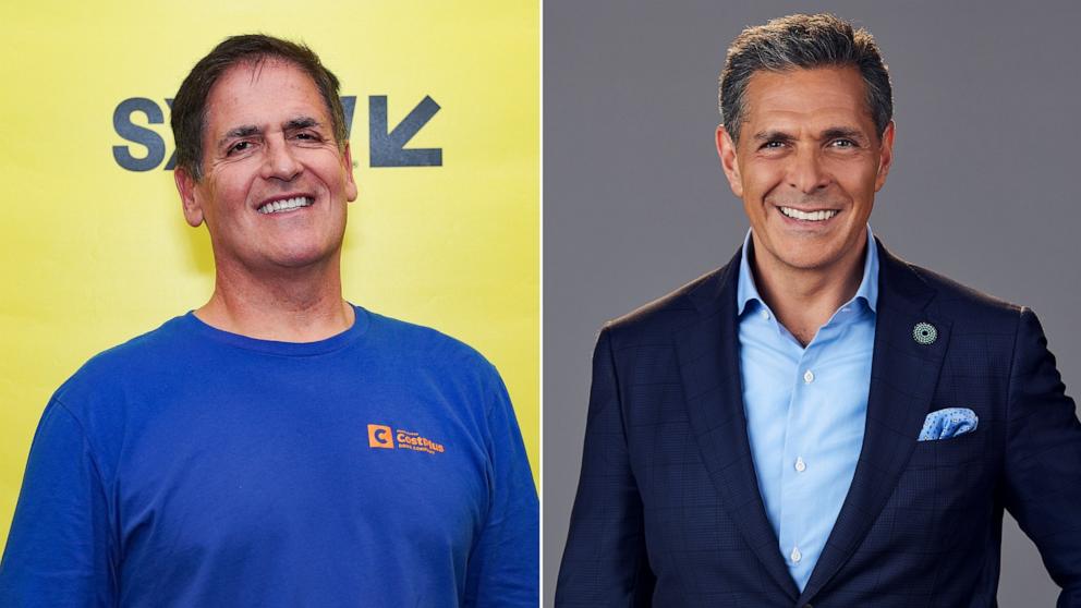 PHOTO: Mark Cuban and Daniel Lubetzky