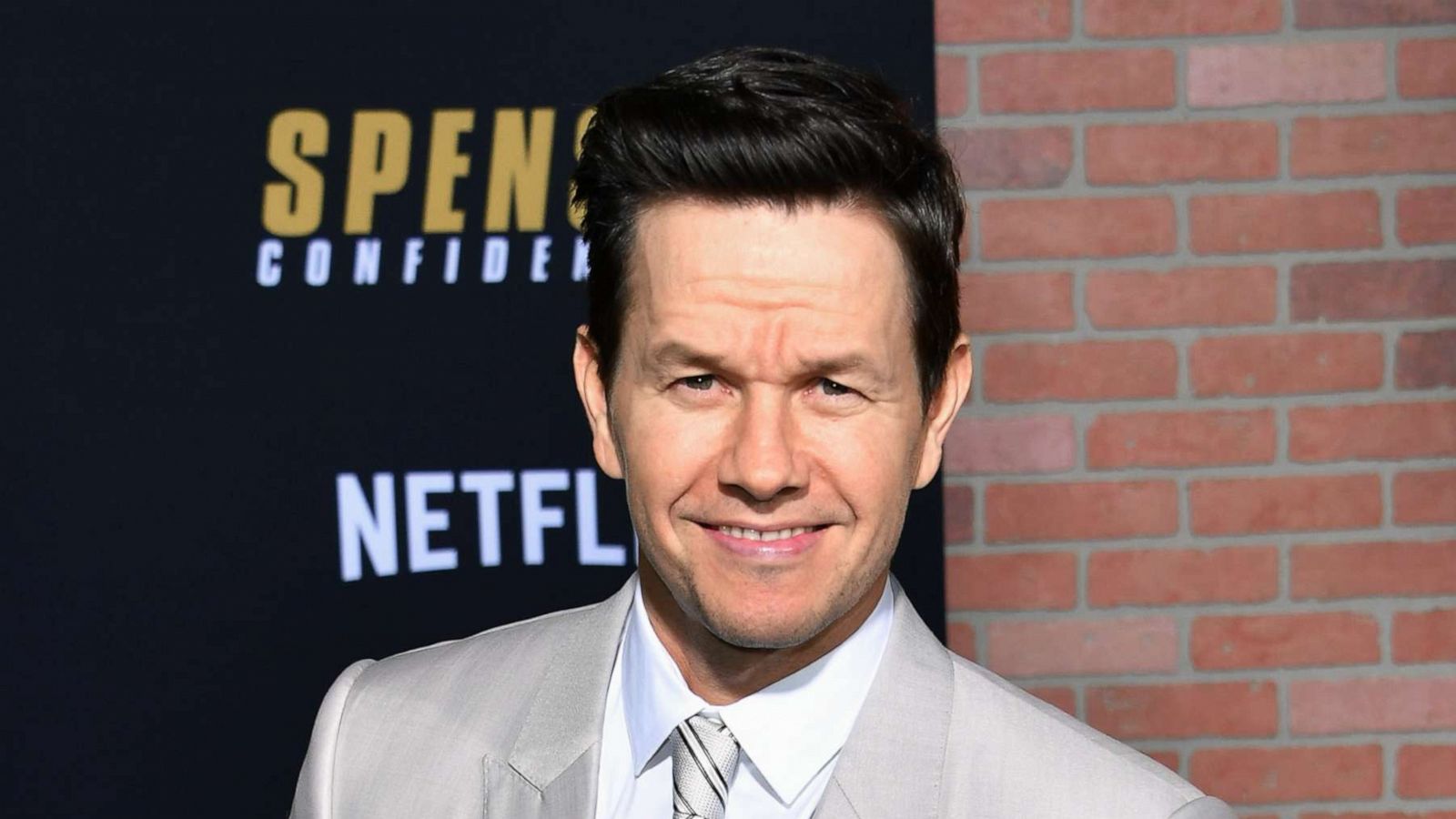 PHOTO:Mark Wahlberg arrives for the premiere of Netflix's "Spenser Confidential" at Regency Village Theatre in Westwood, Calif, Feb. 27, 2020.