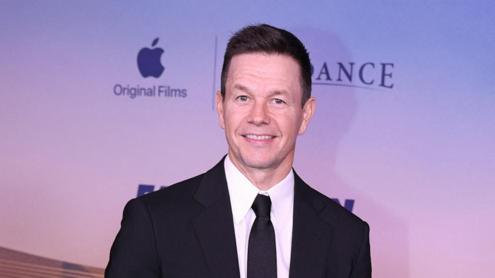 PHOTO: Mark Wahlberg attends the world premiere of Apple Original Film's "The Family Plan" at The Chelsea at The Cosmopolitan of Las Vegas, Dec. 13, 2023. 