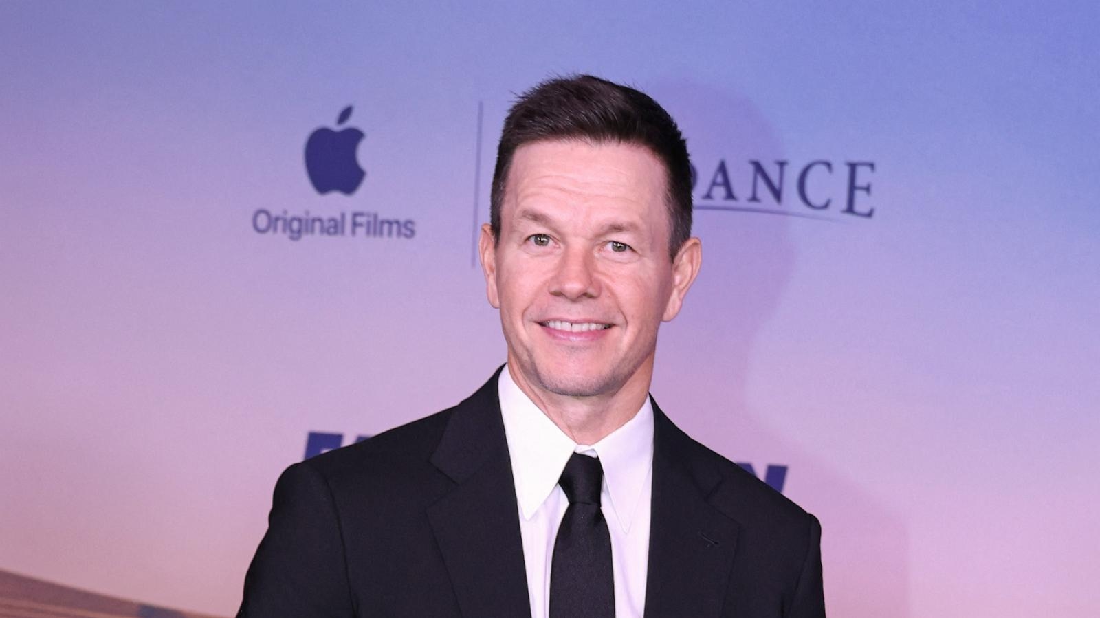 PHOTO: Mark Wahlberg attends the world premiere of Apple Original Film's "The Family Plan" at The Chelsea at The Cosmopolitan of Las Vegas, Dec. 13, 2023.