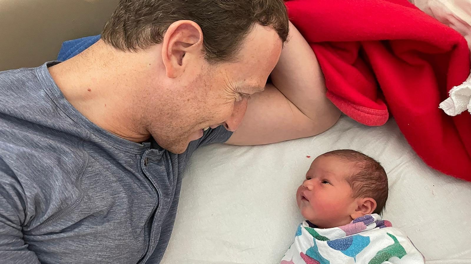 PHOTO: Mark Zuckerberg announced birth of daughter Aurelia Chan Zuckerberg in a post on Facebook.