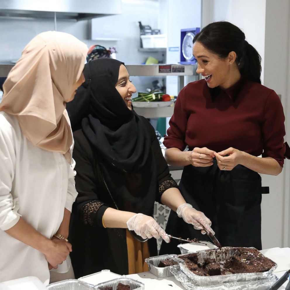 VIDEO: Duchess Meghan helps launch a cookbook for charity