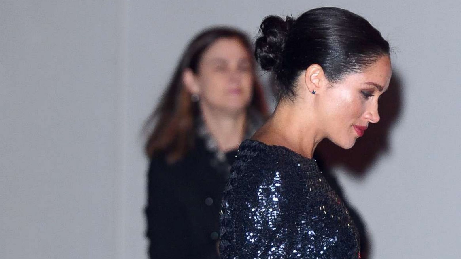 PHOTO: Meghan Markle, Duchess of Sussex attends the Cirque du Soleil Premiere Of "TOTEM" at Royal Albert Hall, Jan. 16, 2019 in London.