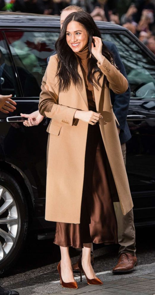PHOTO: Meghan, Duchess of Sussex arrives at Canada House on Jan. 7, 2020 in London.