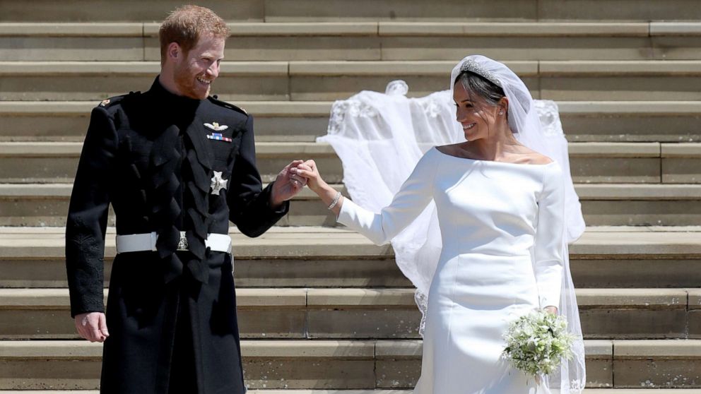 Prince Harry, Meghan were not married before public ...