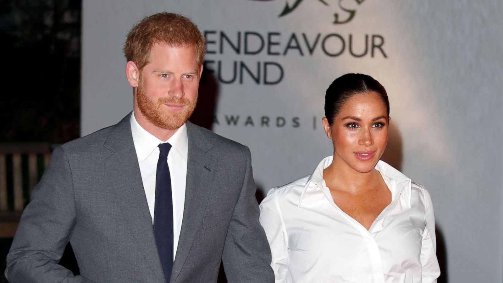 PHOTO: Prince Harry, Duke of Sussex and Meghan, Duchess of Sussex attend the Endeavour Fund awards at Drapers' Hall, Feb. 7, 2019, in London.