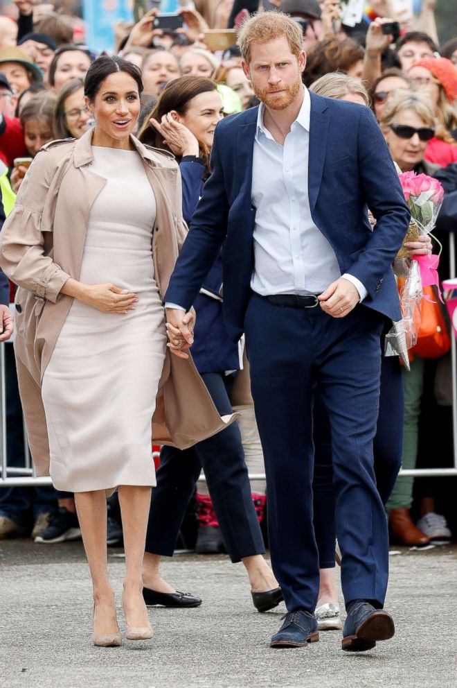 PHOTO: Meghan Markle and Prince Harry,The Duchess and Duke of Sussex in Auckland, New Zealand, Oct. 30, 2018.