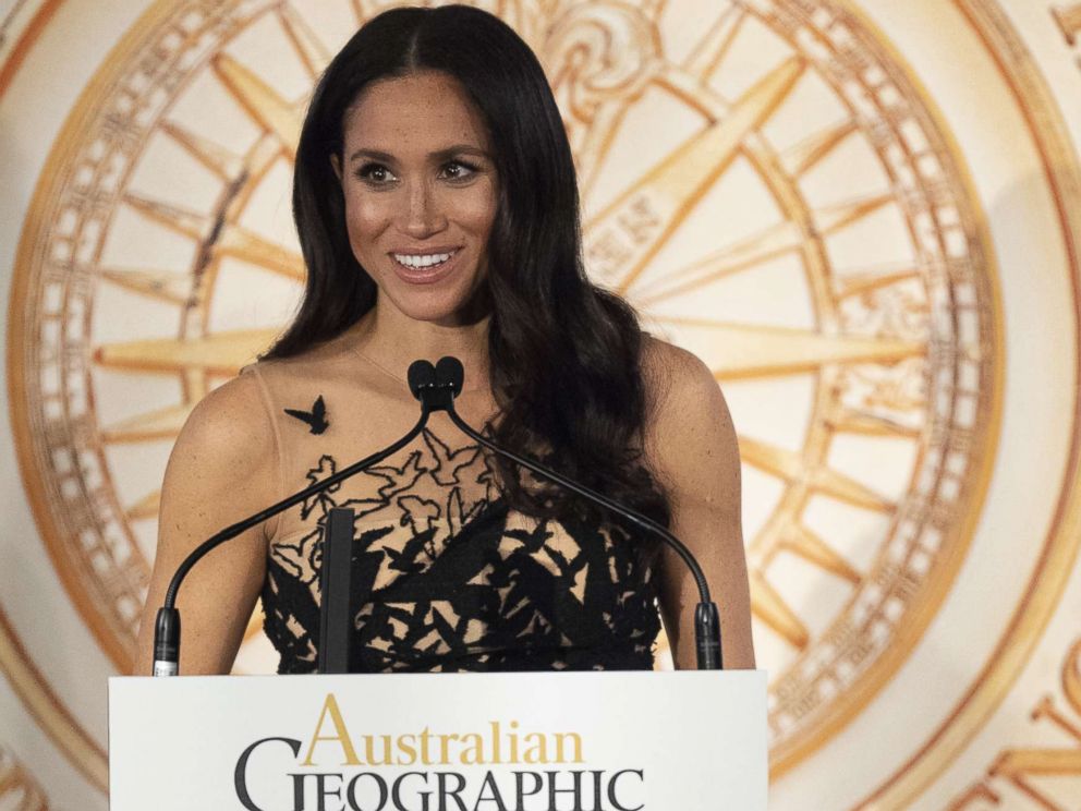 PHOTO: Meghan Markle, Duchess of Sussex, attend the Australian Geographic Society Awards, an annual gathering of Australias best in exploration, science and conservation, in Sydney, Oct. 26, 2018.