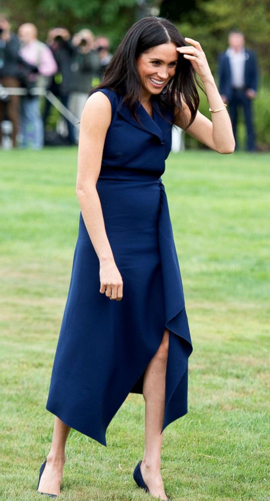 PHOTO: Meghan Markle, The Duchess of Sussex attends a reception hosted by the Honourable Linda Dessau AC, Governor of Victoria and Mr. Anthony Howard QC at Government House Victoria, Oct. 18, 2018 in Melbourne, Australia.