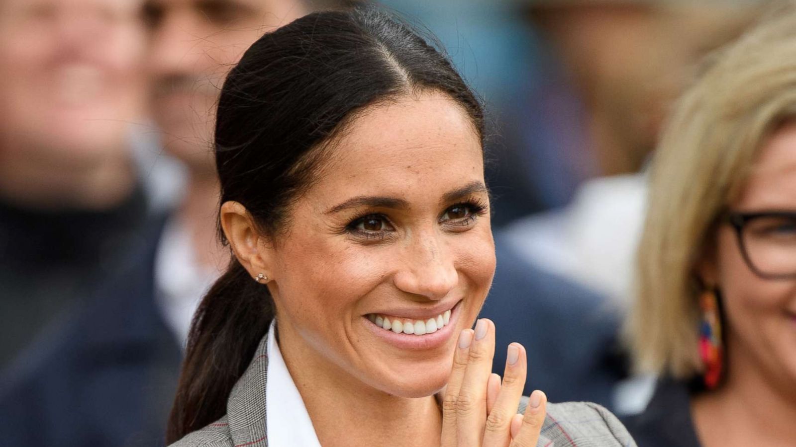 PHOTO: Meghan Markle, Duchess of Sussex during their visit to Dubbo, Australia, Oct. 17, 2018.