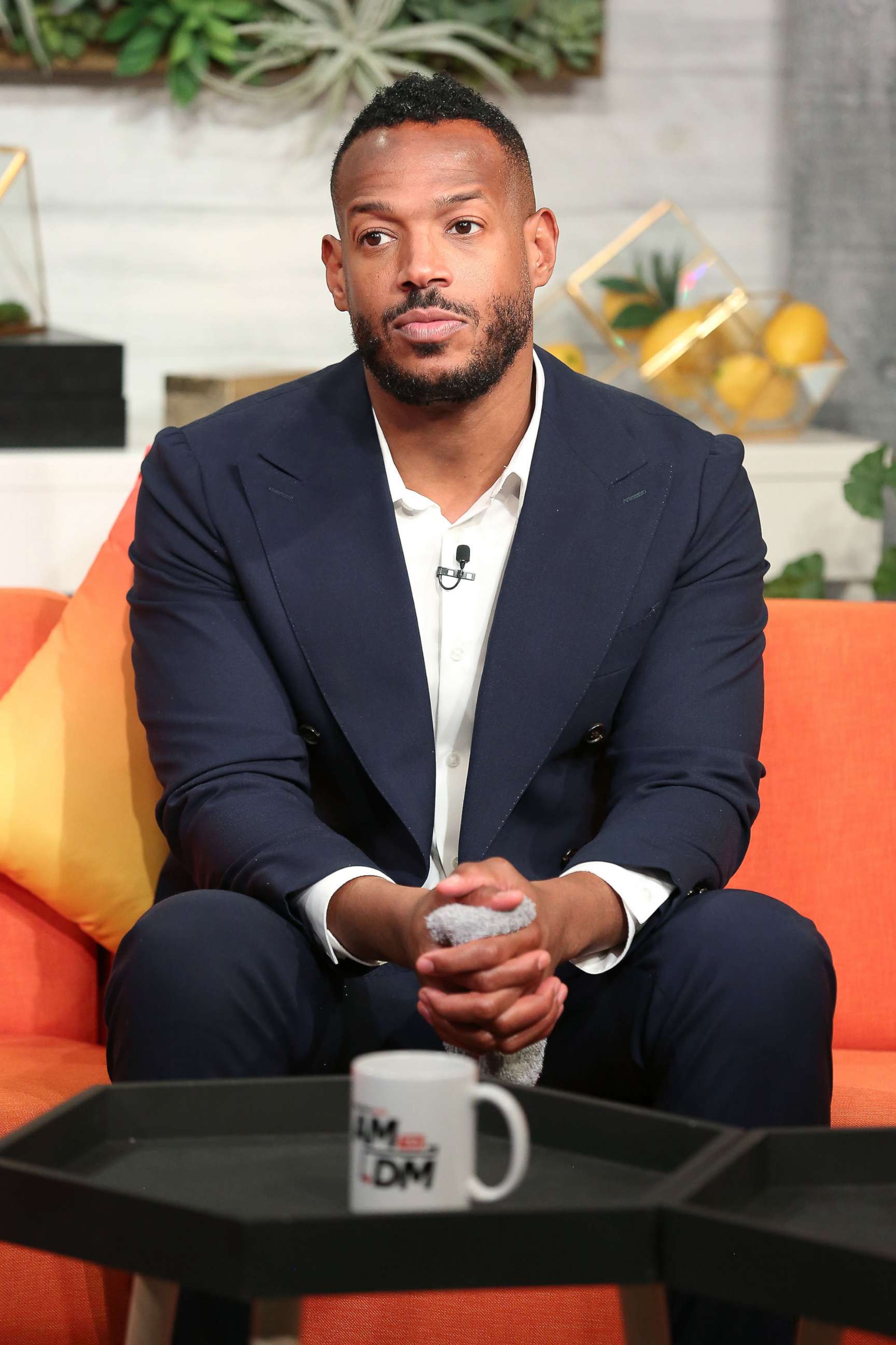 PHOTO: In this Aug. 15, 2019, file photo, Marlon Wayans appears on BuzzFeed's "AM to DM" show in New York.