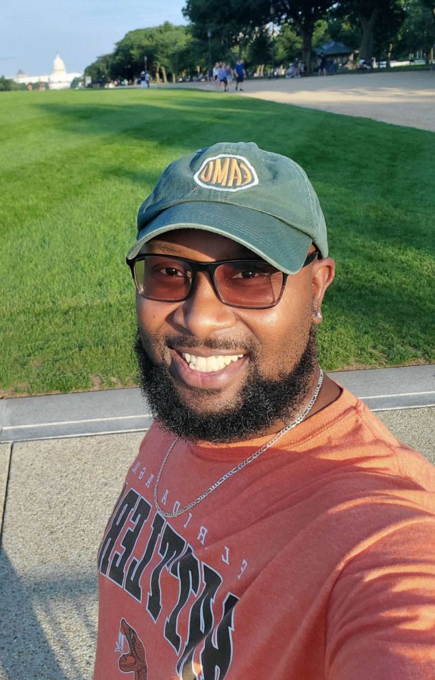 PHOTO: Marlon Williams-Clark is one of a group of high school teachers who are teaching the first AP African American Studies classes. The new AP program is in a pilot phase and is kicking off during the 2022-2023 school year.