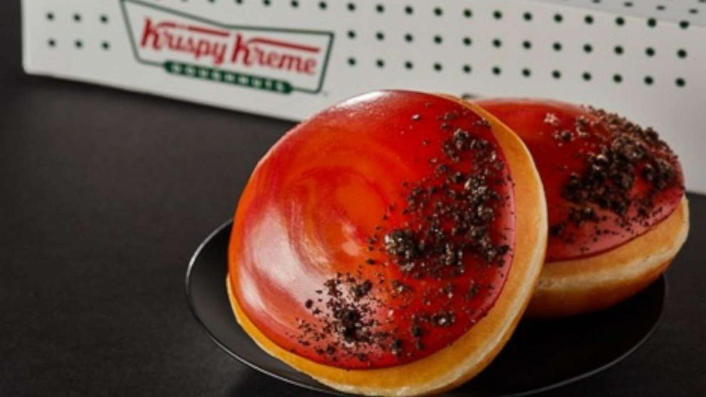 PHOTO: The new Mars doughnut is available on Feb. 18 at Krispy Kreme.