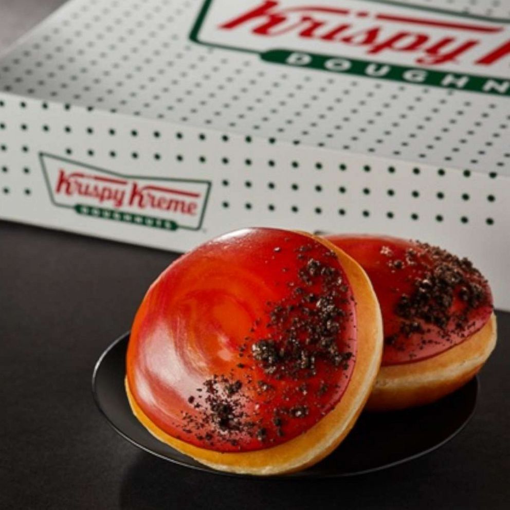 PHOTO: The new Mars doughnut is available on Feb. 18 at Krispy Kreme.