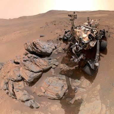 PHOTO: The NASA rover perseverance took a selfie during its mission on Mars, capturing the farthest west it has gone since it landed more than five years ago.