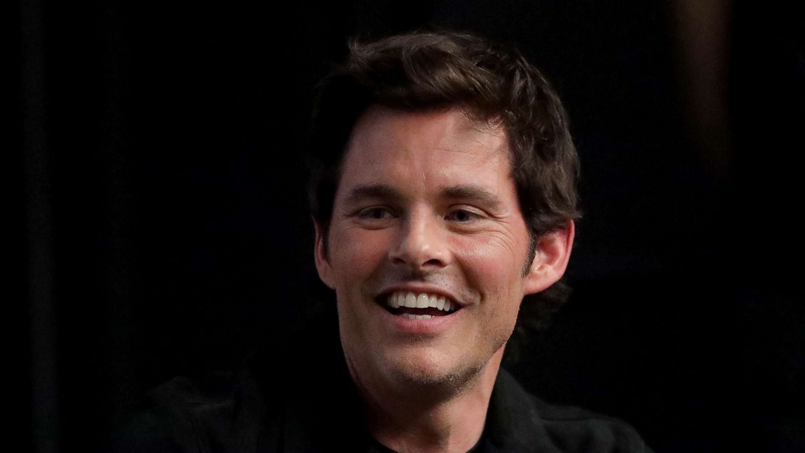 PHOTO: James Marsden on stage at Netflix Home Theater on Nov. 10, 2019, in Los Angeles.