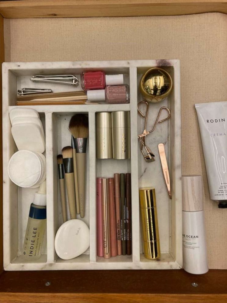 PHOTO: Martha Stewart makeup drawer organizer.