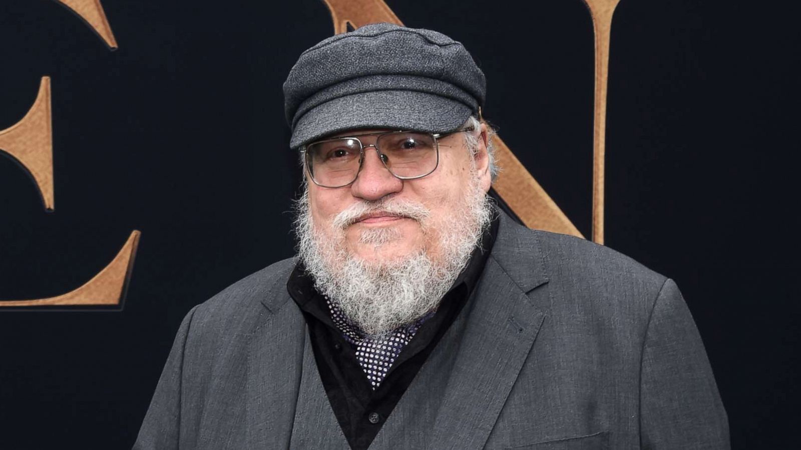 PHOTO: George R. R. Martin arrives at the LA screening of Fox Searchlight Pictures' "Tolkien" at the Regency Village Theatre on May 08, 2019, in Westwood, Calif.