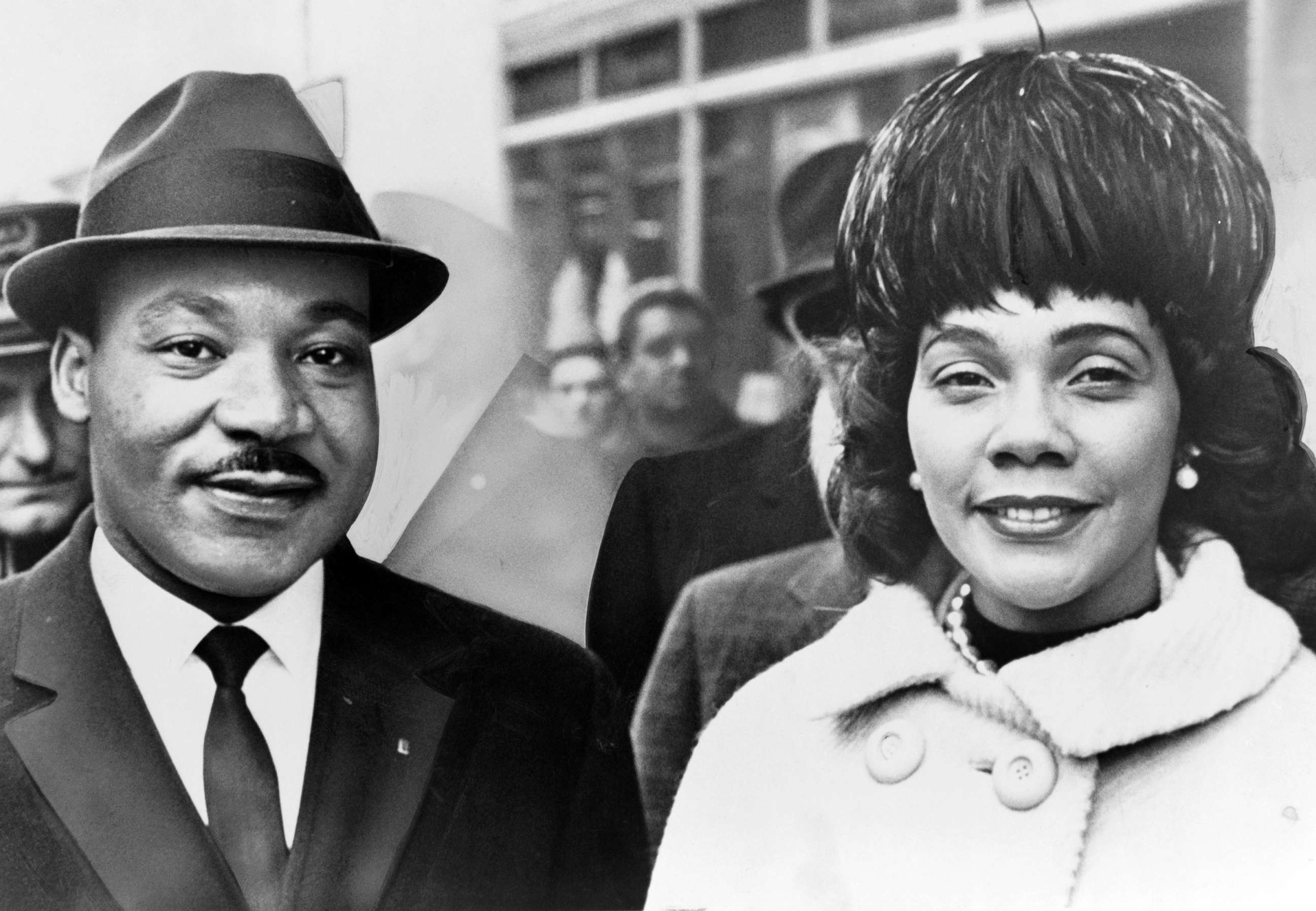 PHOTO: Dr. Martin Luther King and his wife Coretta Scott King pose for a portrrait in 1964.