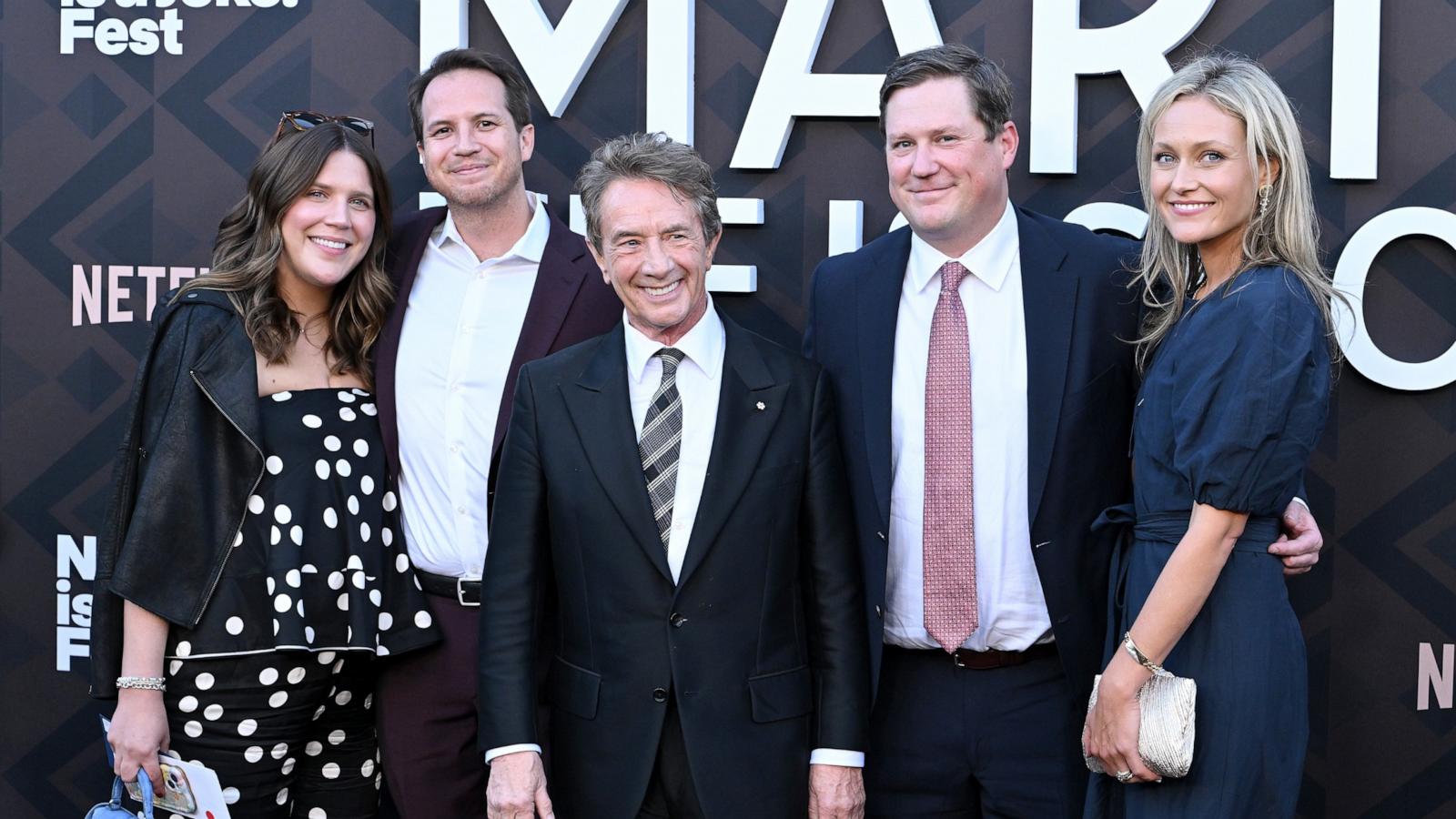 PHOTO: Haylen Short, Henry Short, Martin Short, Oliver Short and Elissa Short attend the Los Angeles Premiere of Netflix's "Marty, Life Is Short" at The Egyptian Theatre Hollywood, on May 6, 2026, in Los Angeles.