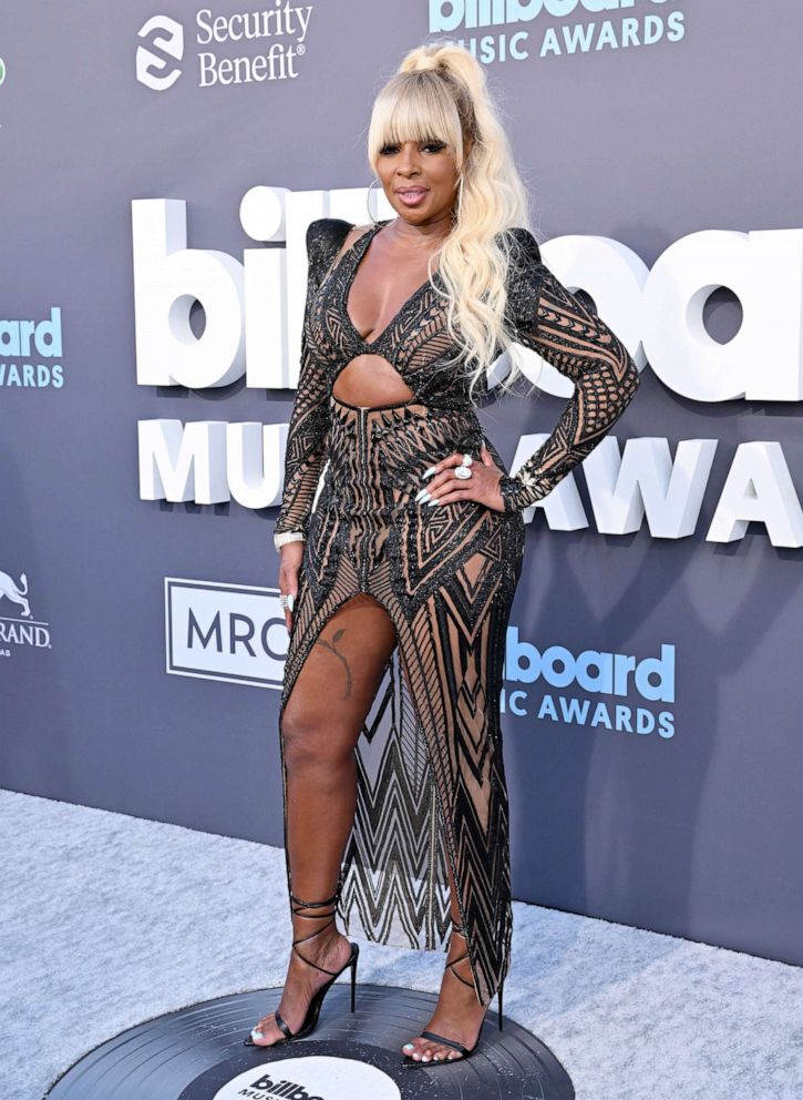 PHOTO: Mary J. Blige attends the 2022 Billboard Music Awards at MGM Grand Garden Arena on May 15, 2022, in Las Vegas.