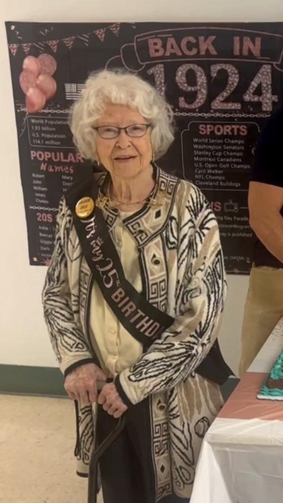 VIDEO: Oklahoma woman born on Leap Day celebrates 25th birthday, prepares to turn 100