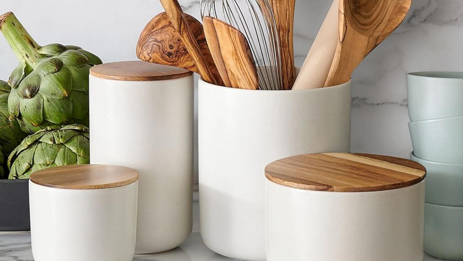 PHOTO: Mason Stoneware Canisters