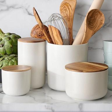 PHOTO: Mason Stoneware Canisters