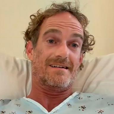 PHOTO: Matt Bender spoke to ABC News about surviving a shark attack while surfing New Smyrna Beach in Florida.