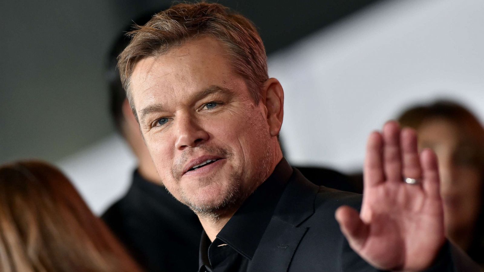 PHOTO: Matt Damon attends the Premiere of FOX's "Ford v Ferrari" at TCL Chinese Theatre, Nov. 4, 2019, in Hollywood, Calif.