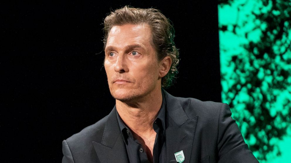 PHOTO: Matthew McConaughey attends the Austin FC Major League Soccer club new investors announcement in Austin, Texas, Aug. 23, 2019.